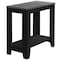 Monarch Specialties Accent Table - Black / Grey Top I 3134 - alternate 1